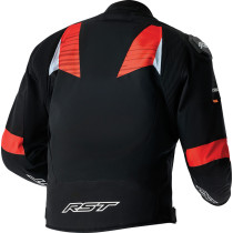Blouson moto textile RST TracTech Evo D3O - Noir Rouge 2