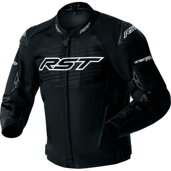 Blouson moto textile RST TracTech Evo D3O - Noir Blanc