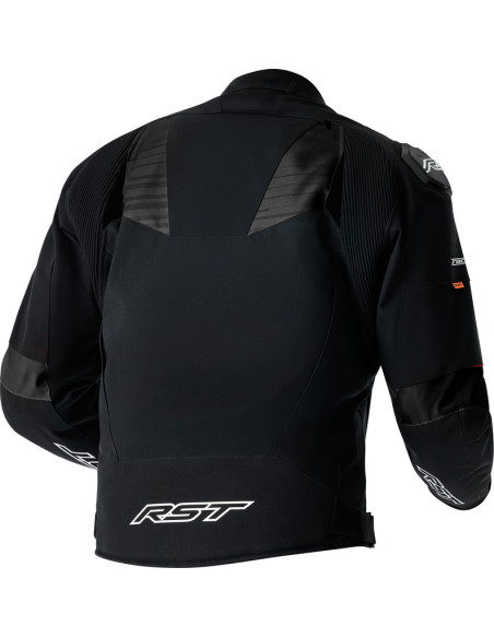 Blouson moto textile RST TracTech Evo D3O - Noir Blanc