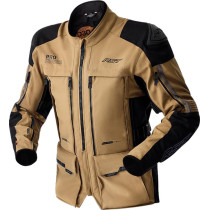 Veste moto textile RST Pro Series Adventure D3O - Sable Noir