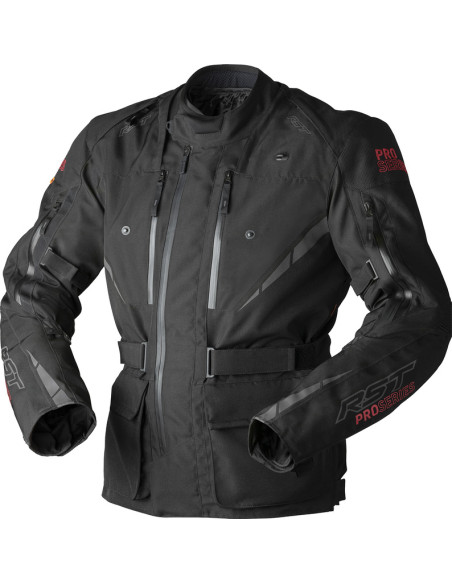 Veste moto textile RST Pro Series Paragon D3O - Noir
