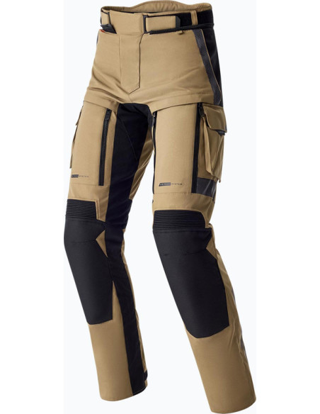 Pantalon moto textile RST Pro Series Adventure D3O - Sable Noir