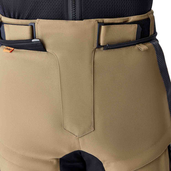 Pantalon moto textile RST Pro Series Adventure D3O - Sable Noir