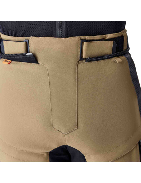 Pantalon moto textile RST Pro Series Adventure D3O - Sable Noir