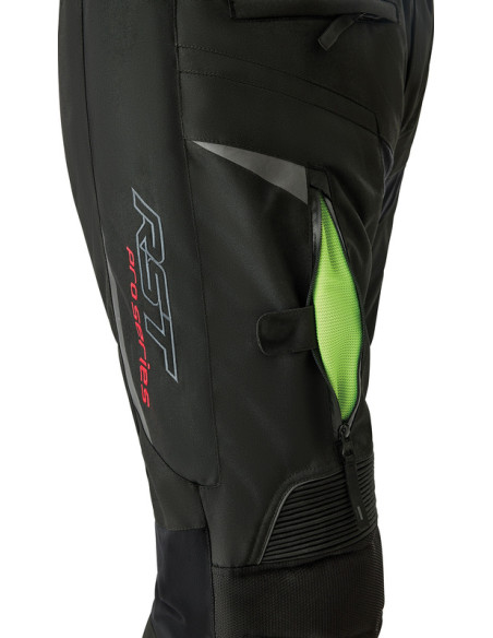 Pantalon moto textile RST Pro Series Paragon D3O - Noir