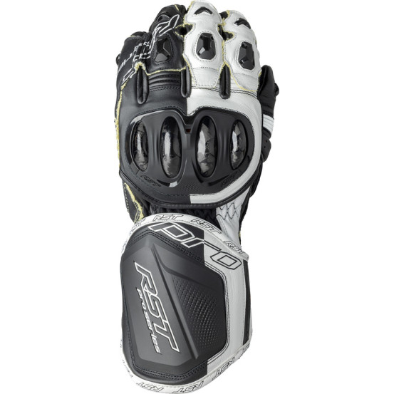 Gants moto RST Pro Series GP D3O - Noir Blanc