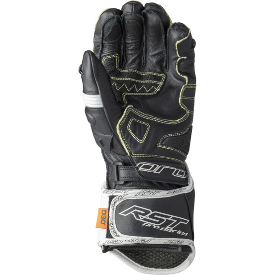 Gants moto RST Pro Series GP D3O - Noir Blanc