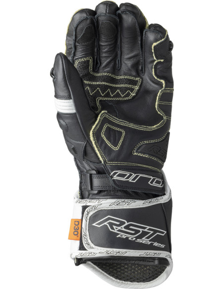 Gants moto RST Pro Series GP D3O - Noir Blanc