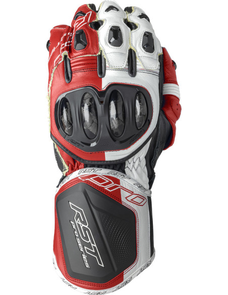 Gants moto RST Pro Series GP D3O - Noir Rouge