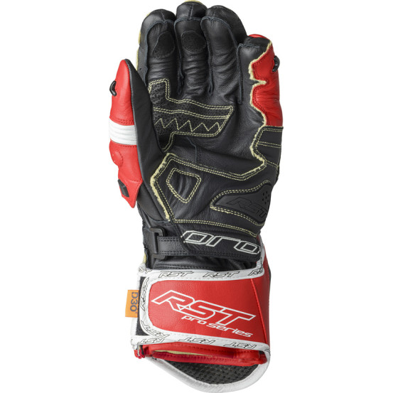 Gants moto RST Pro Series GP D3O - Noir Rouge