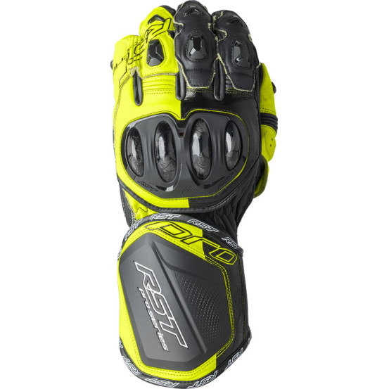 Gants moto RST Pro Series GP D3O - Noir Jaune fluo
