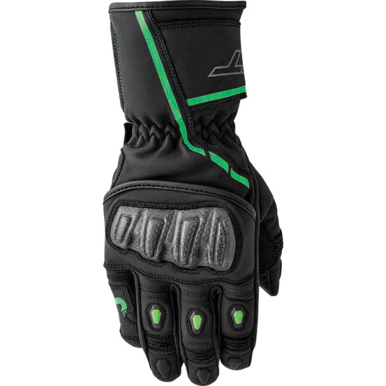 Gants moto RST S1 - Noir Vert fluo