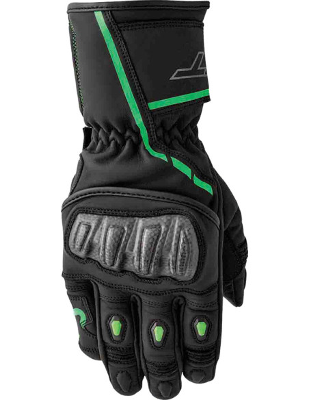 Gants moto RST S1 - Noir Vert fluo