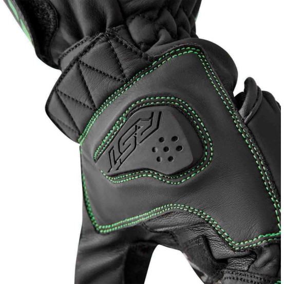 Gants moto RST S1 - Noir Vert fluo