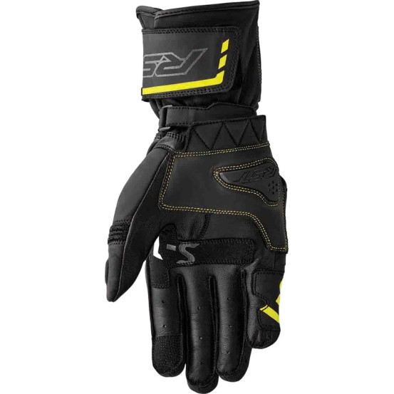 Gants moto RST S1 - Noir Jaune fluo