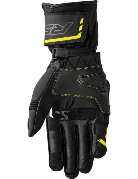 Gants moto RST S1 - Noir Jaune fluo