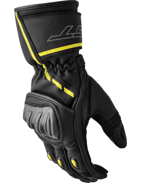Gants moto RST S1 - Noir Jaune fluo