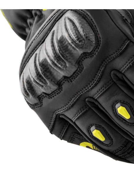 Gants moto RST S1 - Noir Jaune fluo