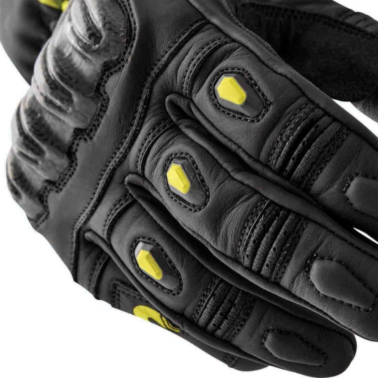 Gants moto RST S1 - Noir Jaune fluo