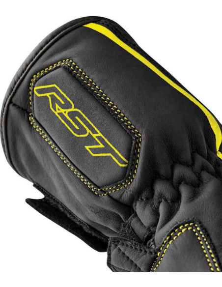 Gants moto RST S1 - Noir Jaune fluo