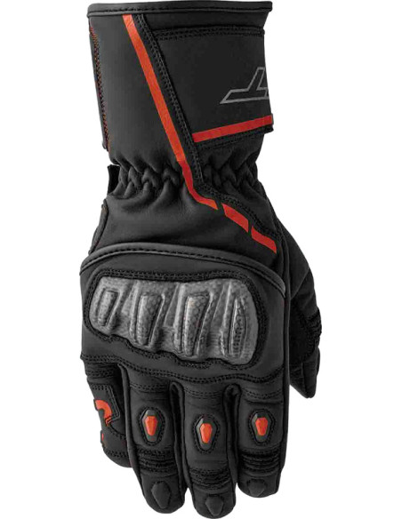 Gants moto RST S1 - Noir Rouge fluo