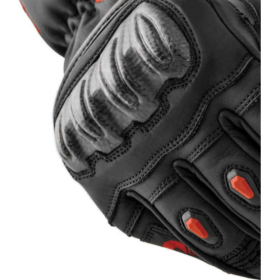 Gants moto RST S1 - Noir Rouge fluo