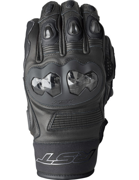 Gants moto courts RST Freestyle 3 D3O - Noir