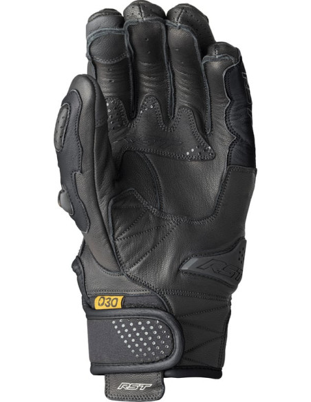 Gants moto courts RST Freestyle 3 D3O - Noir
