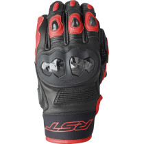 Gants moto courts RST Freestyle 3 D3O - Noir Rouge