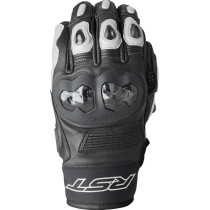Gants moto courts RST Freestyle 3 D3O - Noir Blanc