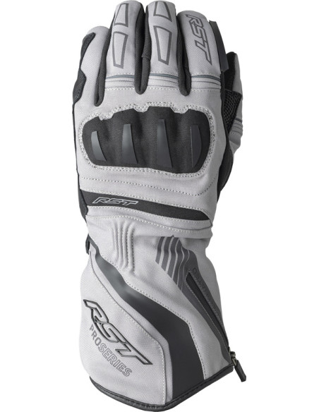 Gants moto imperméables RST Pro Series Vega Waterproof - Noir Argent