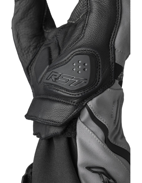 Gants moto imperméables RST Pro Series Vega Waterproof - Noir Argent