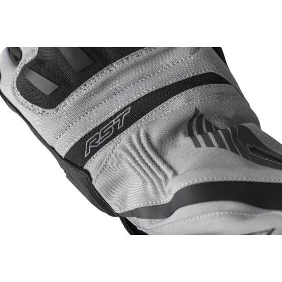 Gants moto imperméables RST Pro Series Vega Waterproof - Noir Argent