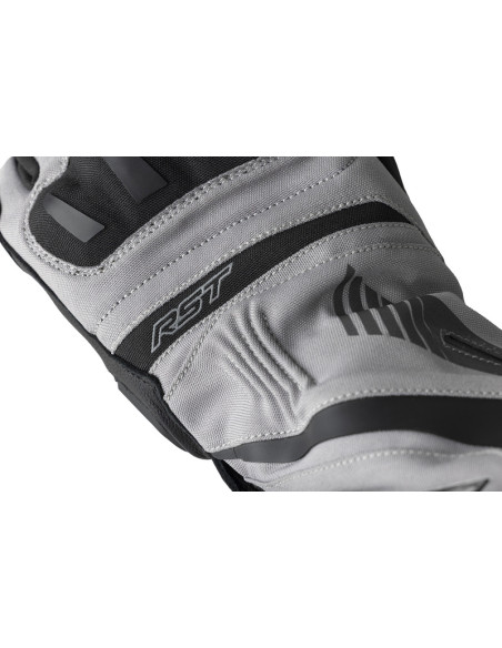 Gants moto imperméables RST Pro Series Vega Waterproof - Noir Argent