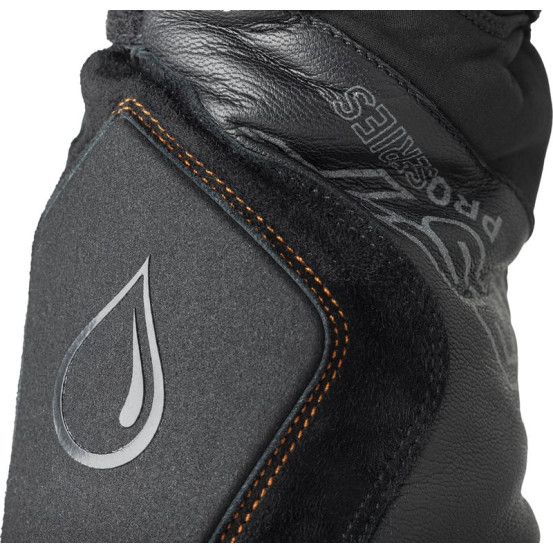 Gants moto imperméables RST Pro Series Artic D3O Waterproof - Noir