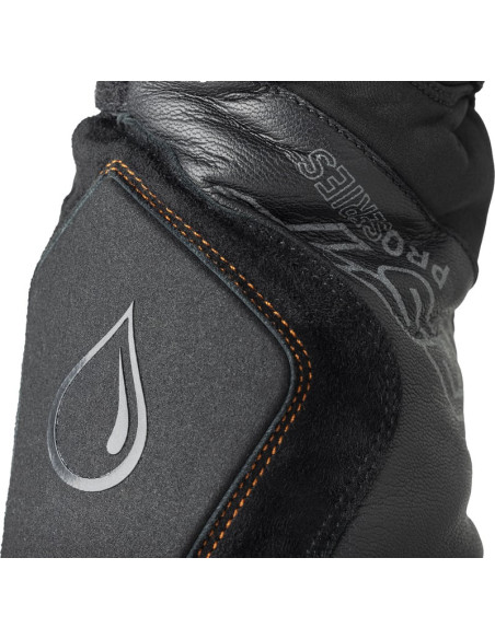 Gants moto imperméables RST Pro Series Artic D3O Waterproof - Noir