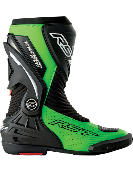 Bottes moto RST TracTech Evo D3O - Noir Vert fluo