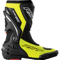 Bottes moto RST TracTech Evo D3O - Noir Jaune fluo