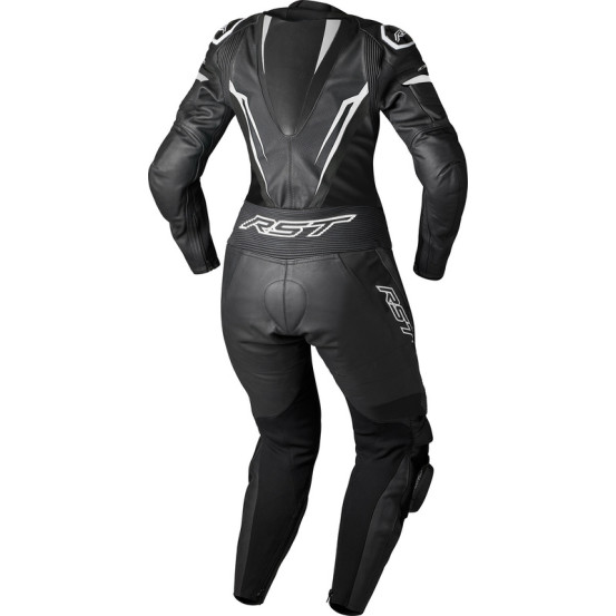 Combinaison moto cuir femme RST TracTech Evo D3O - Noir Blanc