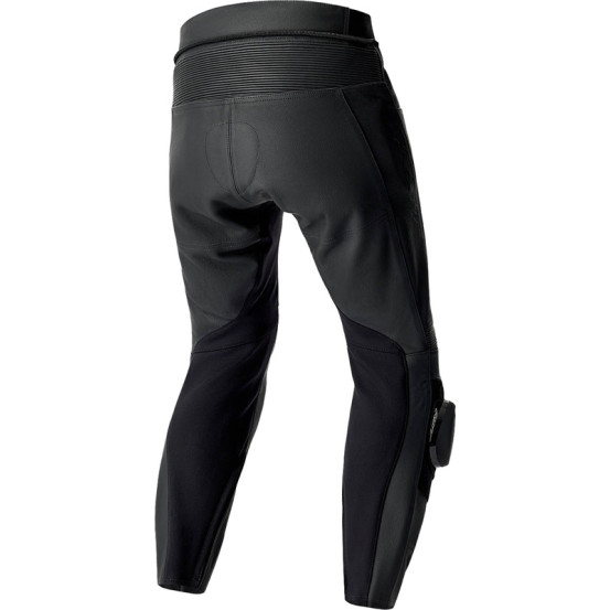 Pantalon moto cuir femme RST S1 D3O - Noir