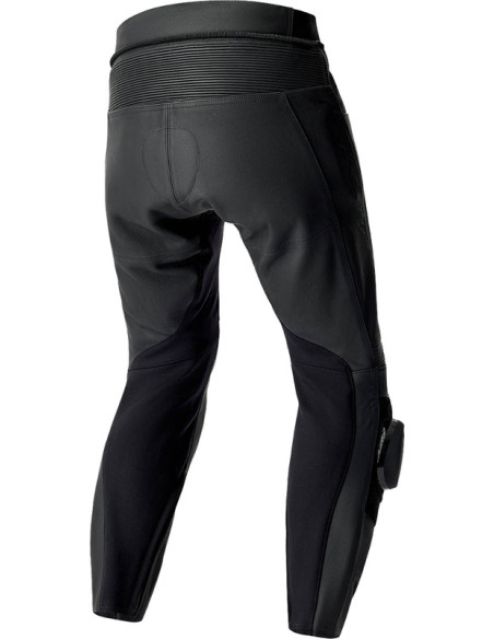 Pantalon moto cuir femme RST S1 D3O - Noir