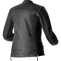 Blouson moto cuir vintage femme RST Roadster Air D3O - Noir 2