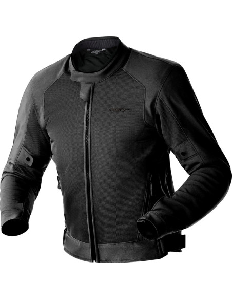 Blouson moto textile femme RST Spectre Air D3O - Noir