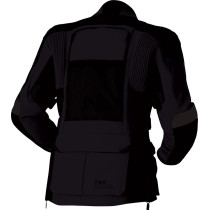 Veste moto textile femme RST Pro Series Adventure D3O - Noir 2