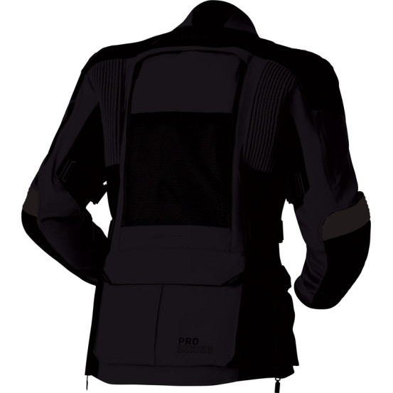 Veste moto textile femme RST Pro Series Adventure D3O - Noir