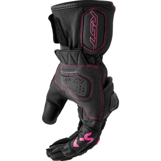Gants moto femme RST S1 - Noir Rose