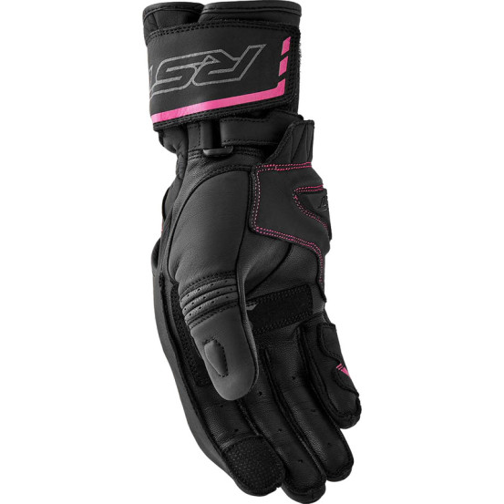 Gants moto femme RST S1 - Noir Rose