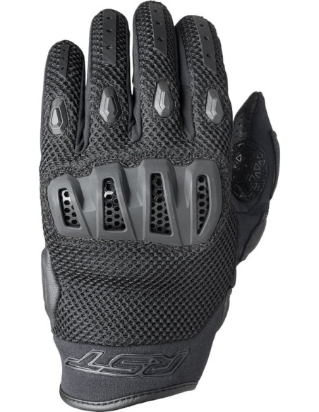 Gants moto femme RST Vortek - Noir