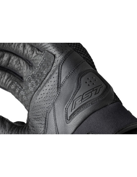 Gants moto femme RST Vortek - Noir