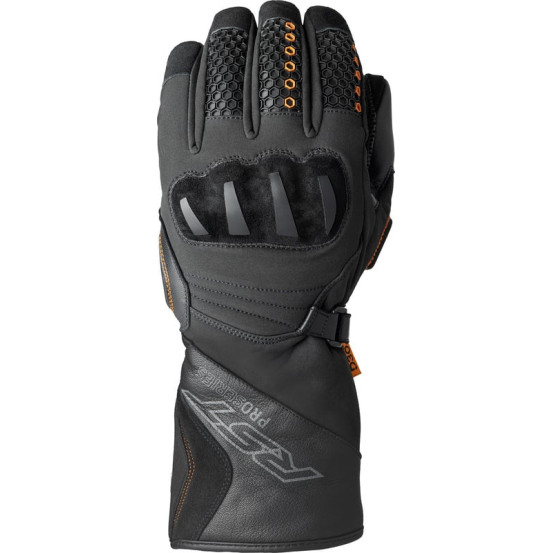 Gants moto étanches femme RST Pro Series Artic D3O Waterproof - Noir